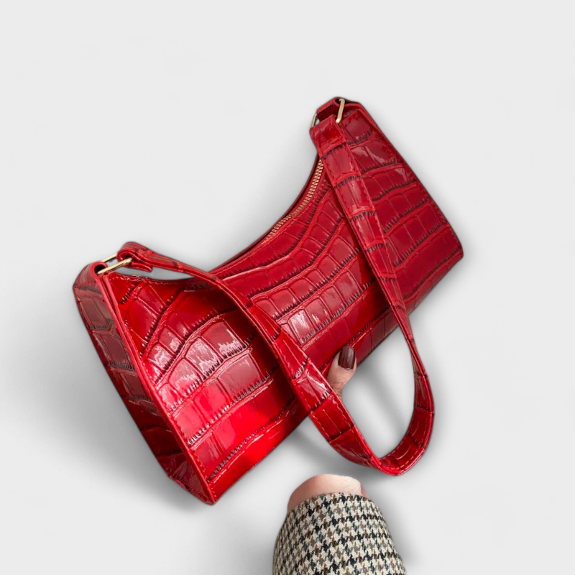 Maison La Veine™ | Sac Brillant en Cuir Élégant