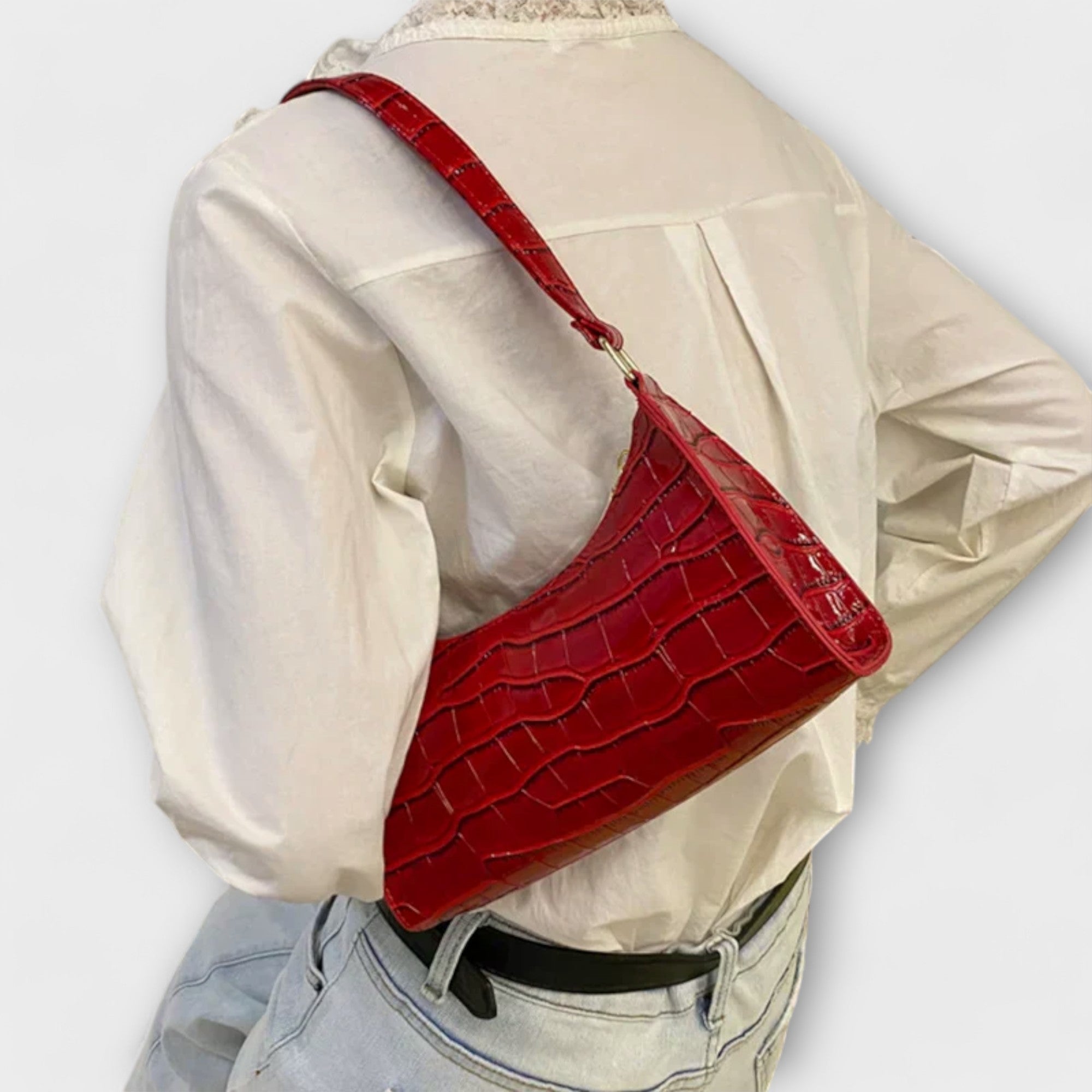Maison La Veine™ | Sac Brillant en Cuir Élégant
