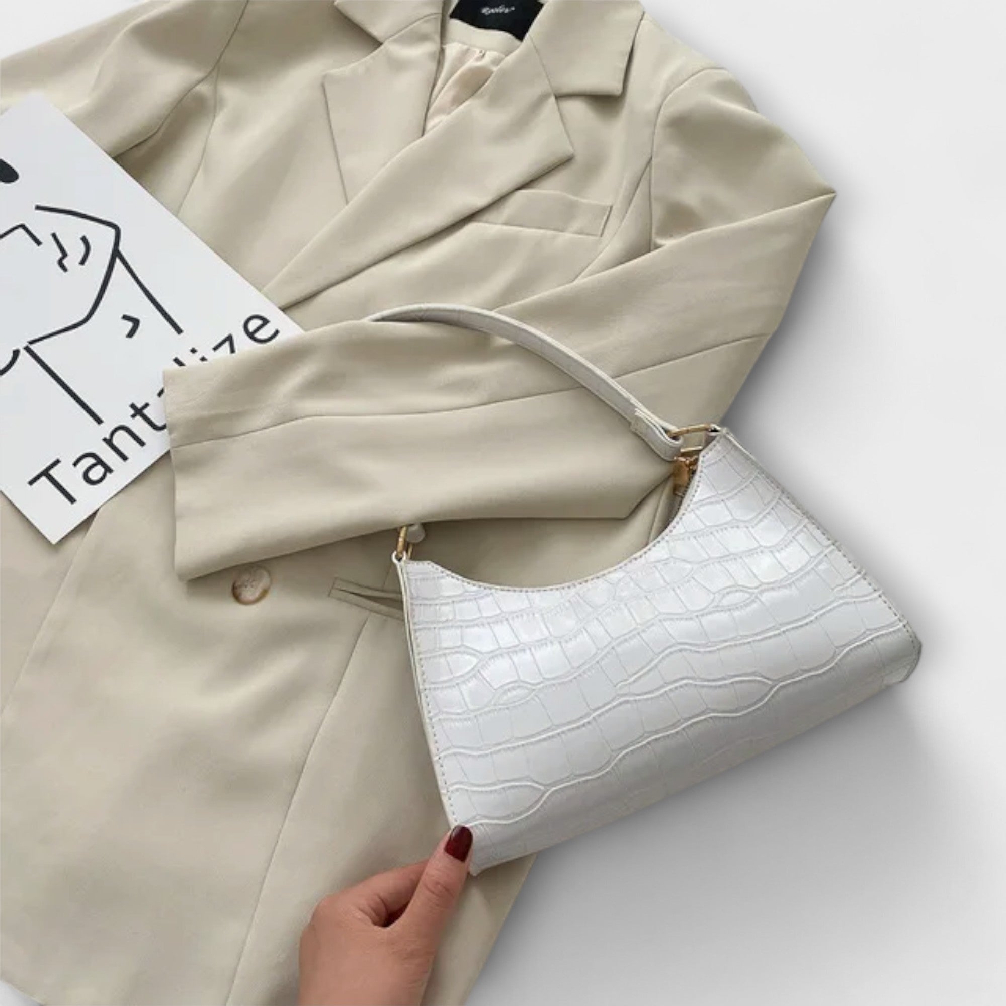 Maison La Veine™ | Sac Brillant en Cuir Élégant
