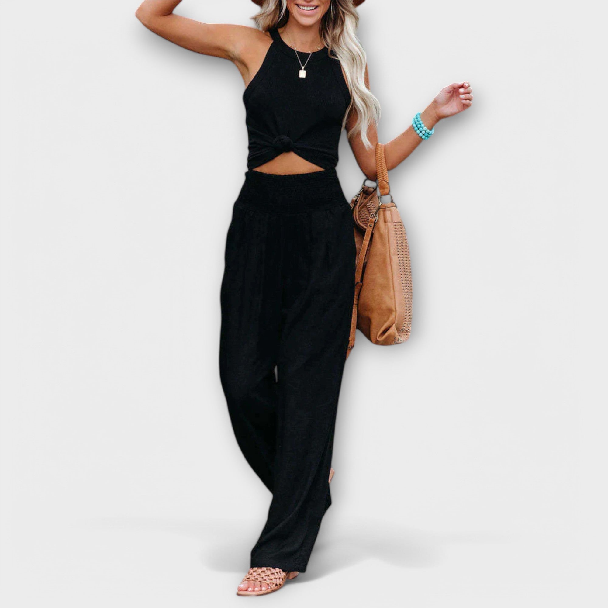 Maison La Veine™ | Pantalons Élégants en Tissu Léger