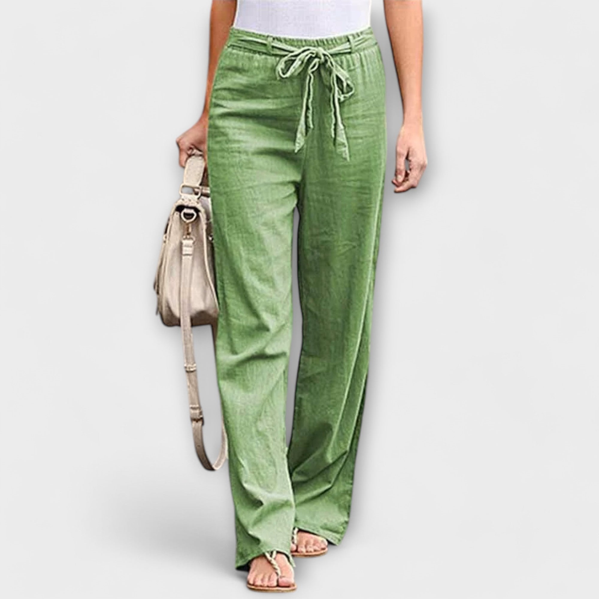 Maison La Veine™ | Pantalons Légers en Lin Loreen