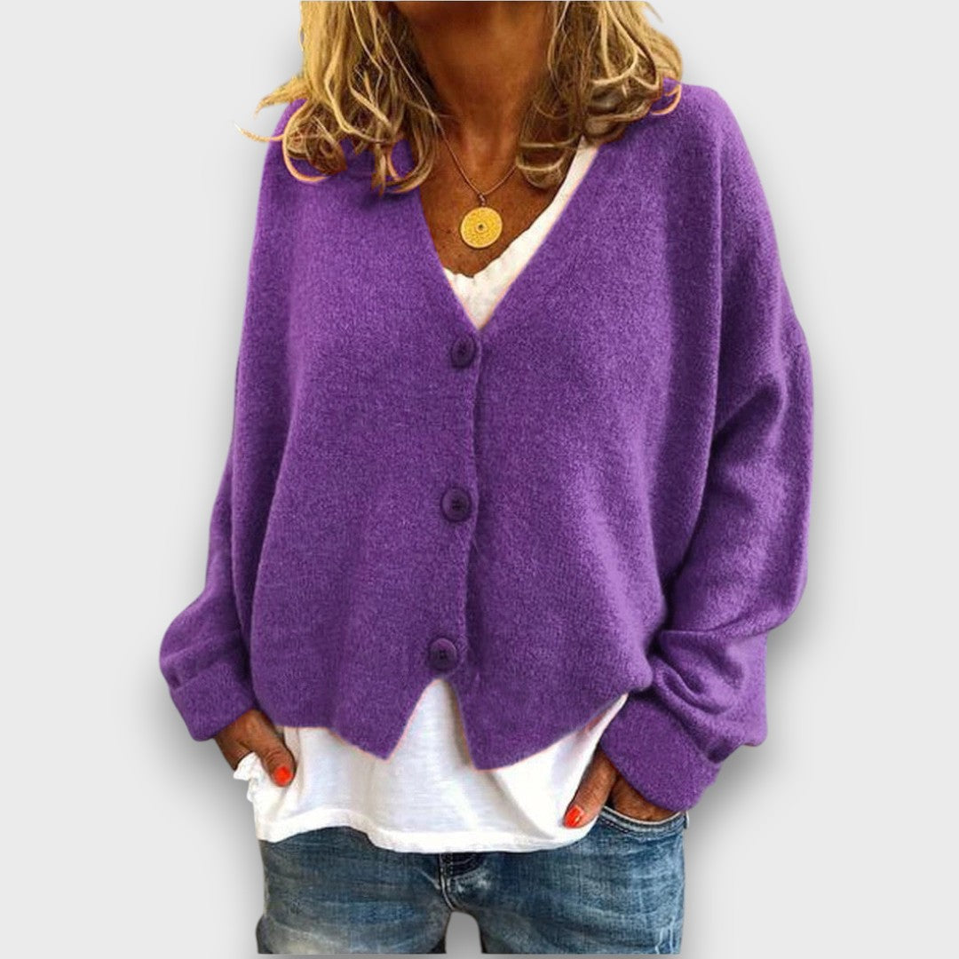 Maison La Veine™ | Cardigan en Maille Élégant