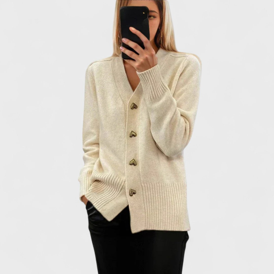 Maison La Veine™ | Cardigan Élégant en Carey