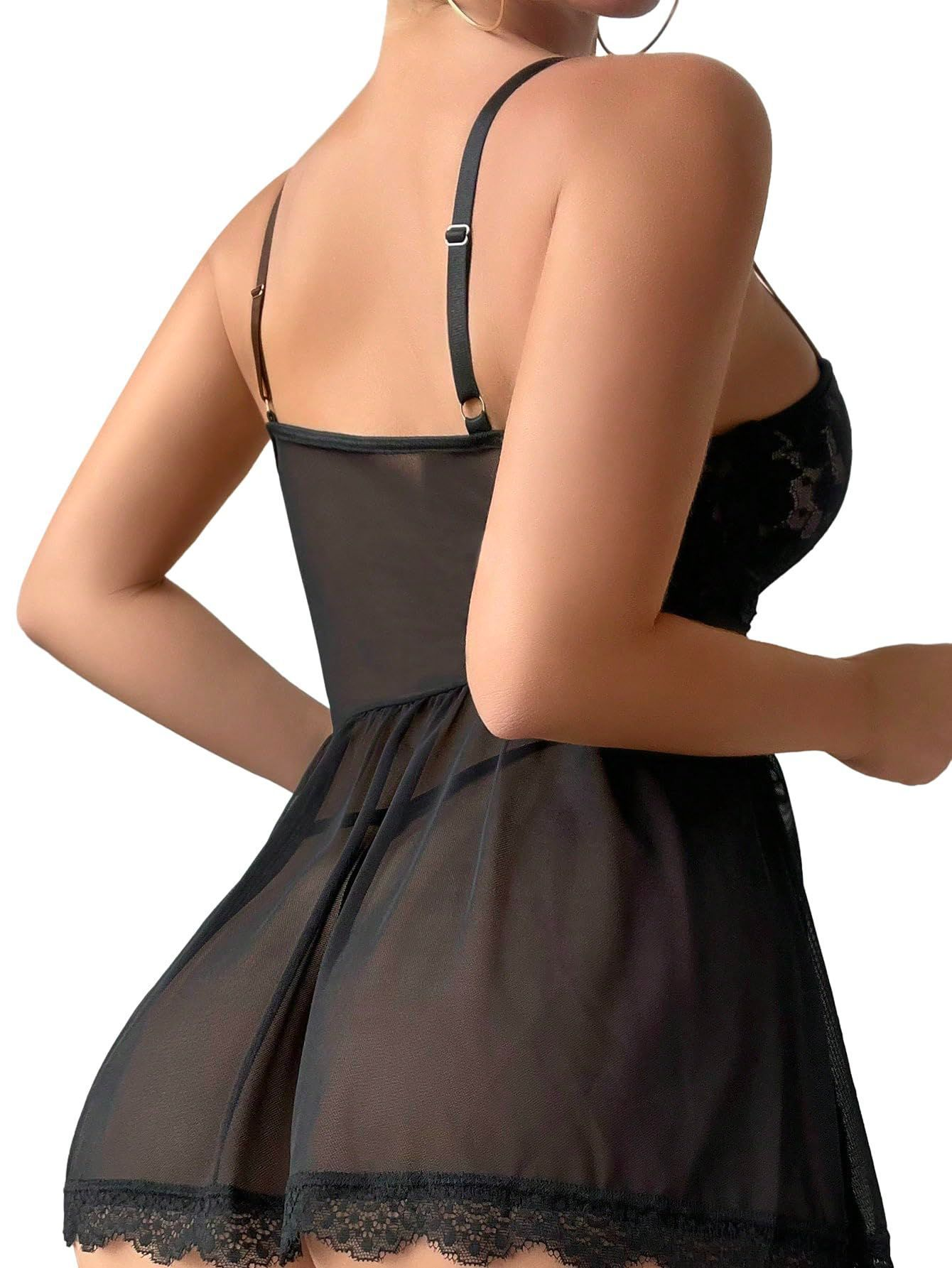 Maison La Veine™ | Babydoll Transparent
