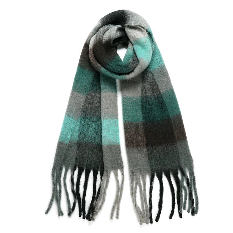 Maison La Veine™ | Echarpe Plaid à Carreaux