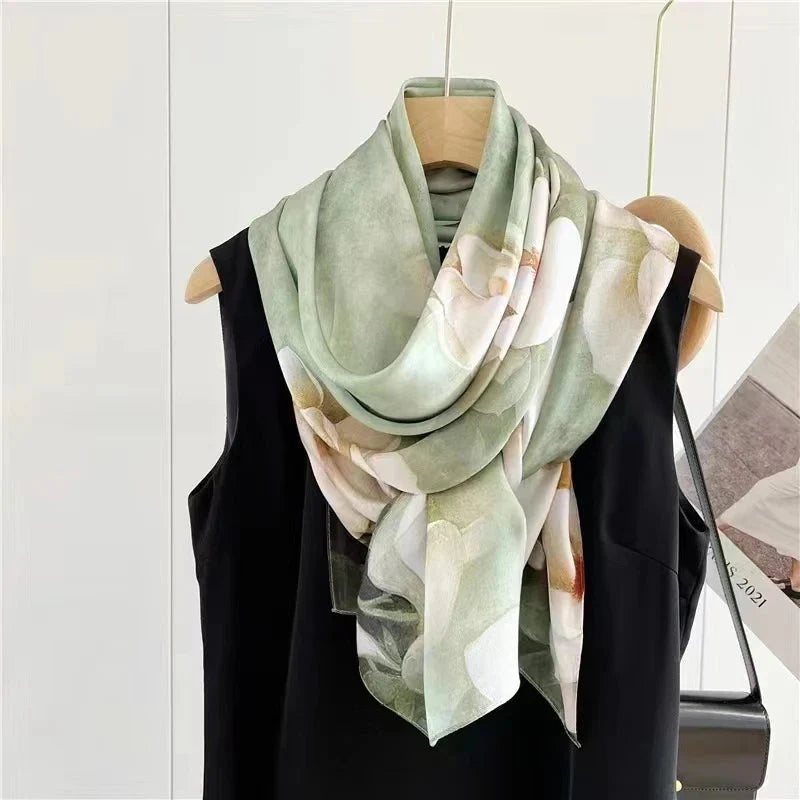 Maison La Veine™ | Foulard Soie Femme Luxe