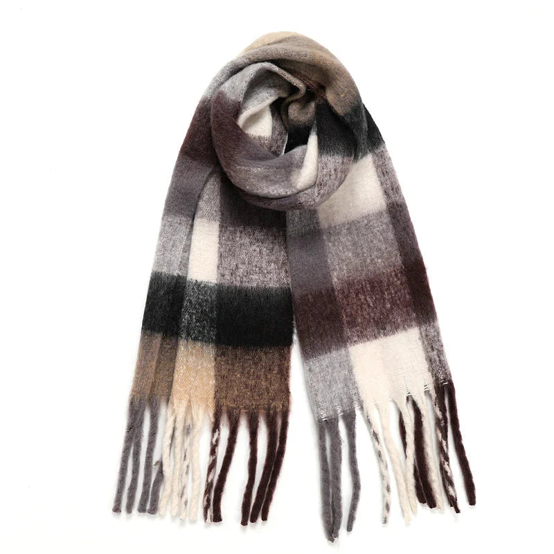 Maison La Veine™ | Echarpe Plaid à Carreaux