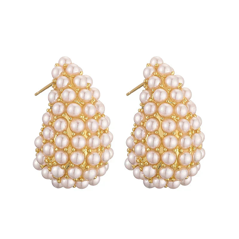 Maison La Veine™ | Boucles Classiques Perle