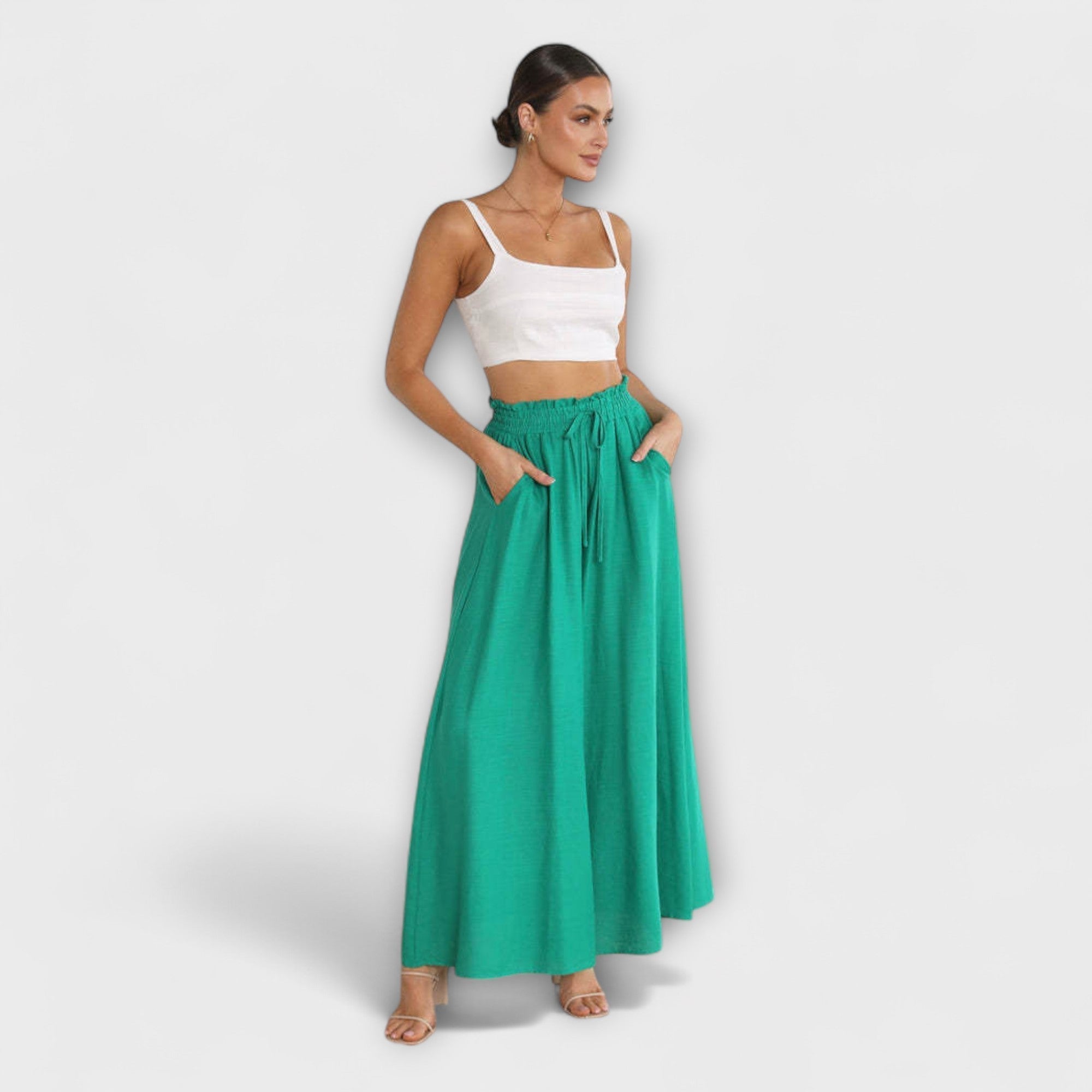 Maison La Veine™ | Pantalons Confort Plissés Élégants