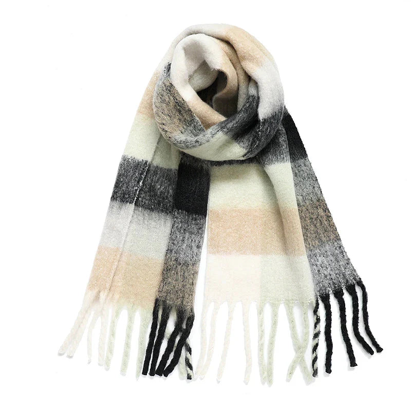 Maison La Veine™ | Echarpe Plaid à Carreaux