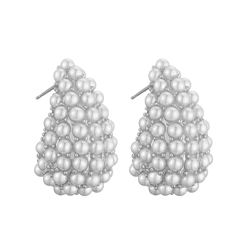 Maison La Veine™ | Boucles Classiques Perle