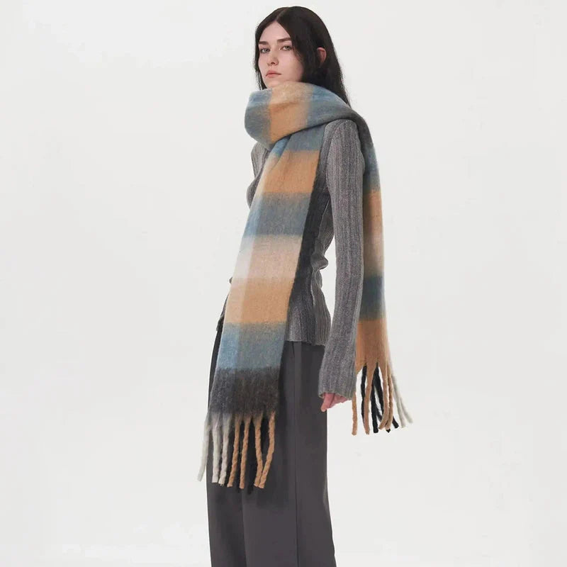 Maison La Veine™ | Echarpe Plaid à Carreaux
