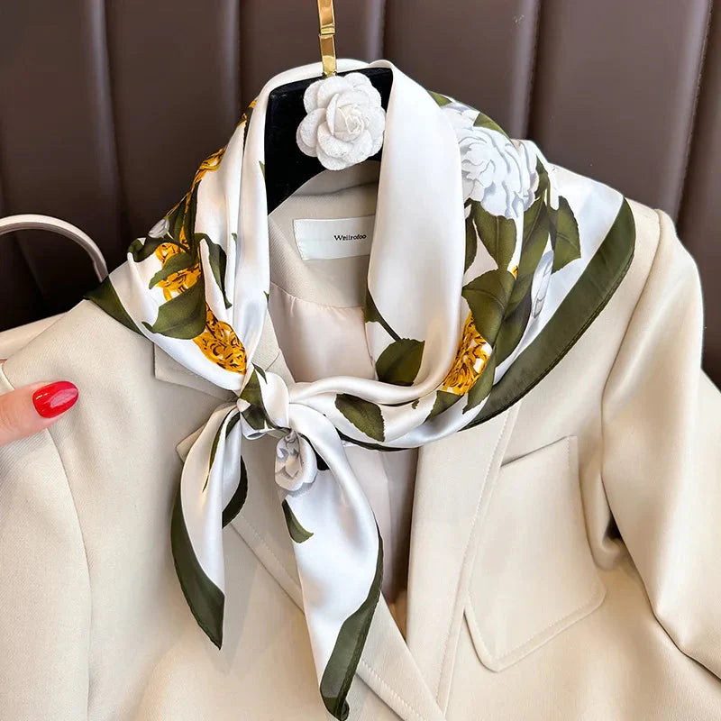 Maison La Veine™ | Petit Foulard Tour De Cou Femme