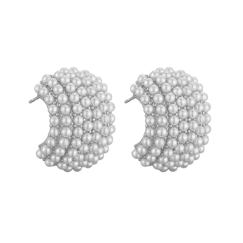 Maison La Veine™ | Boucles Classiques Perle