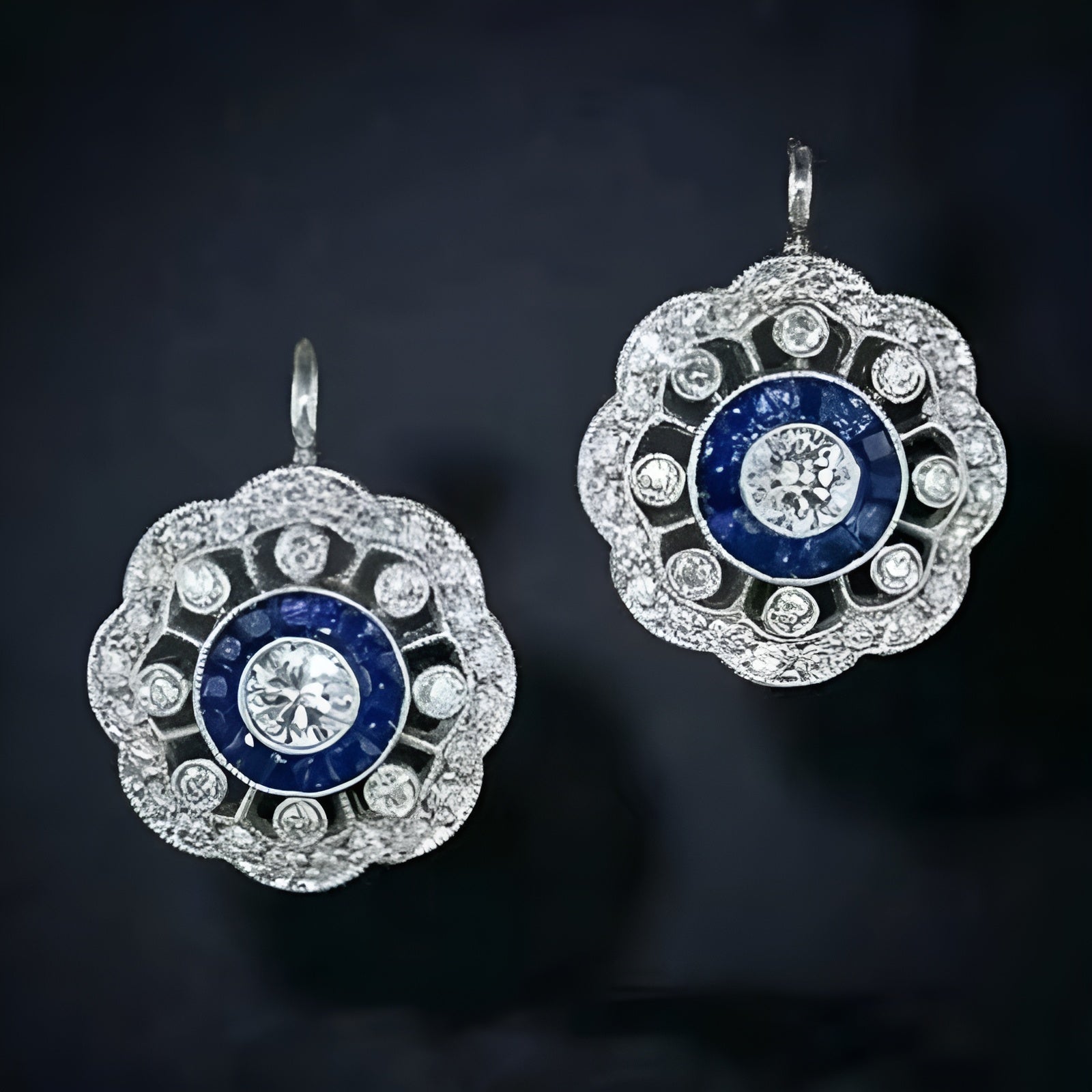 Maison La Veine™ | Boucles Vintage Cristal