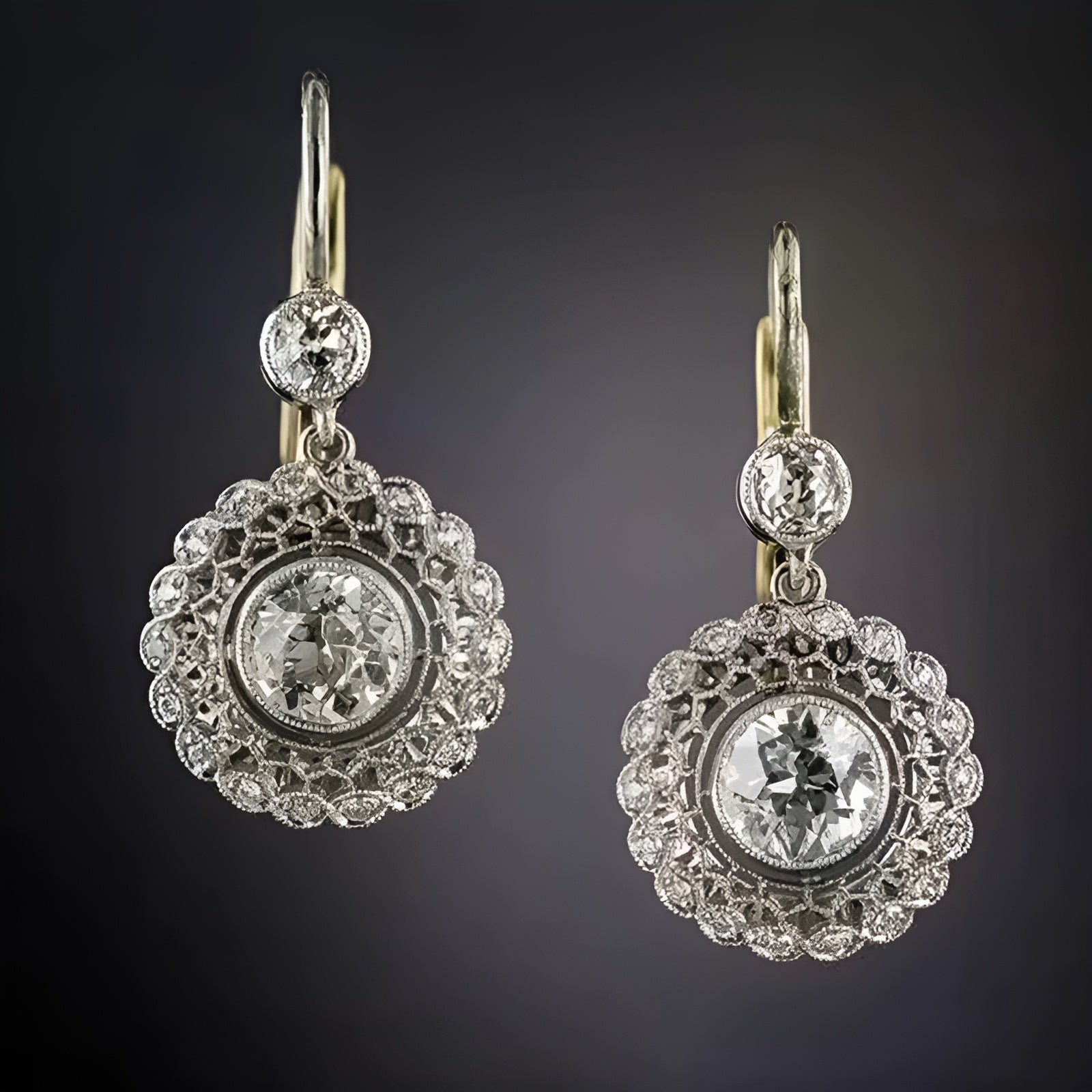 Maison La Veine™ | Boucles Vintage Cristal