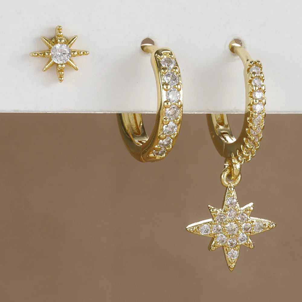 Maison La Veine™ | Set Boucles Étoile