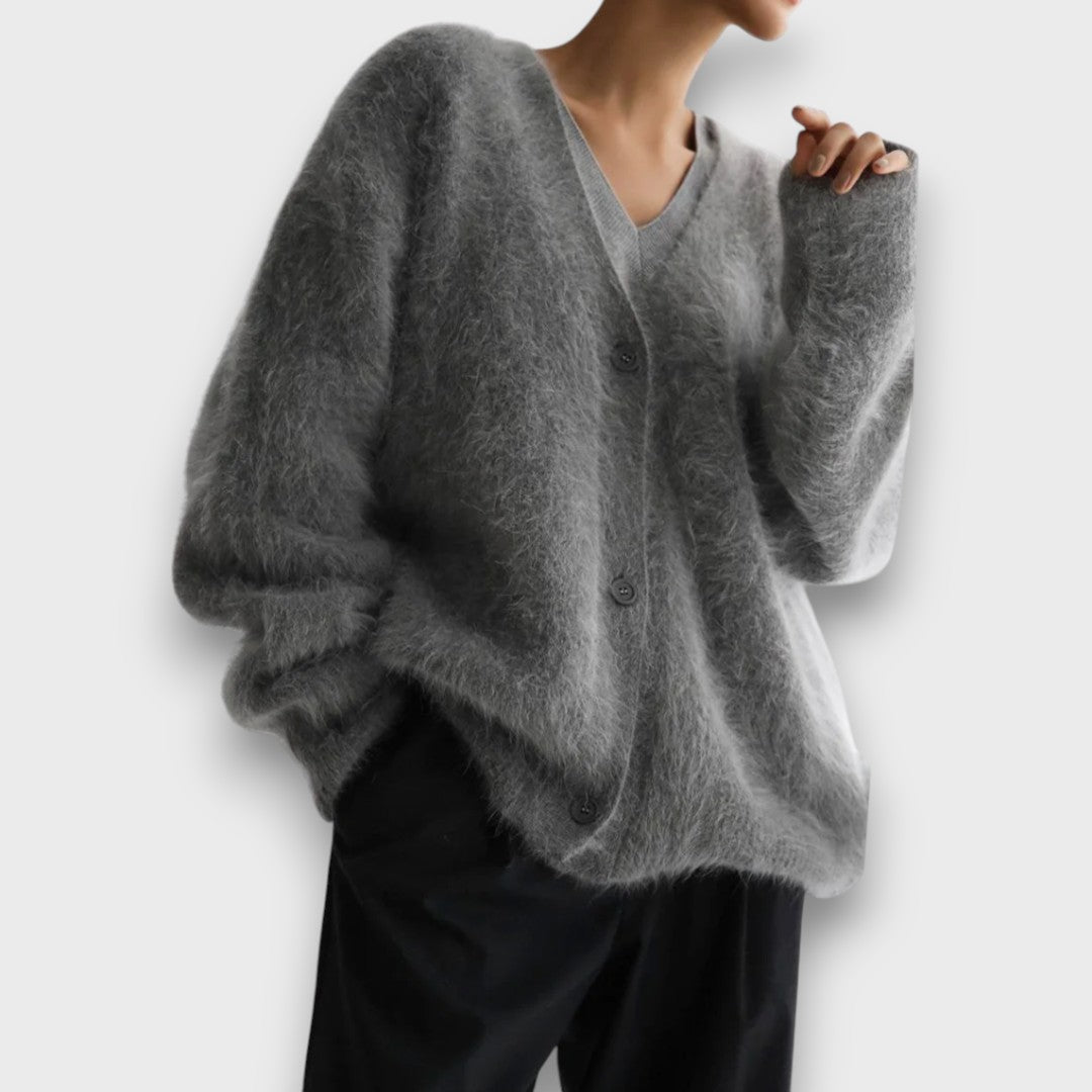Maison La Veine™ | Cardigan Doux à Coupe Classique