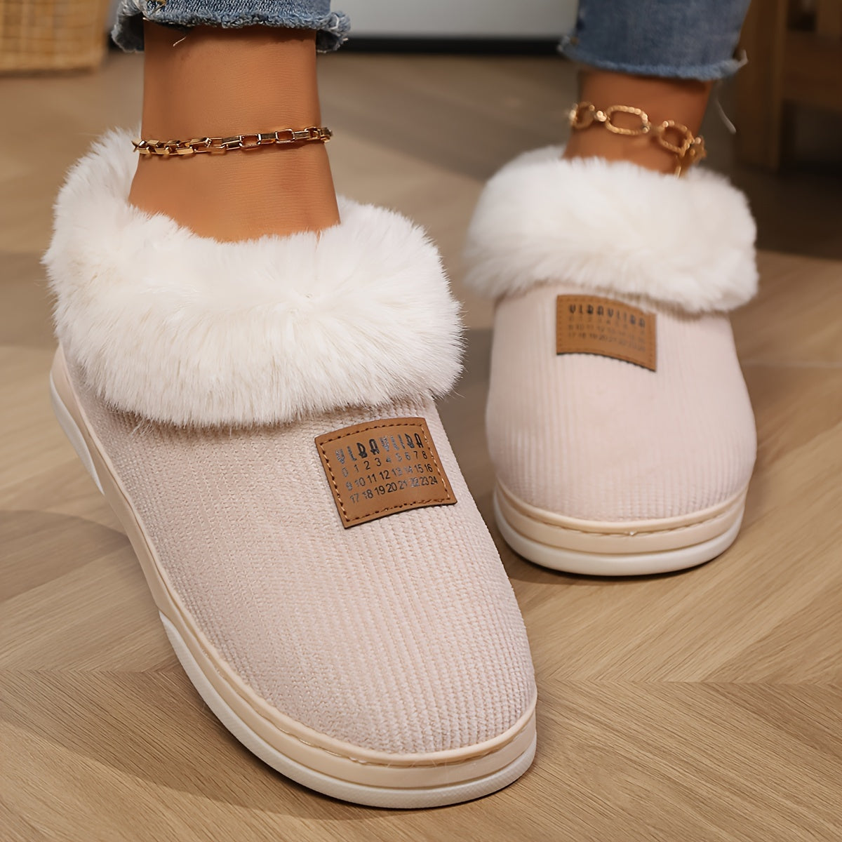 Maison La Veine™ | Chic Pantoufles en laine