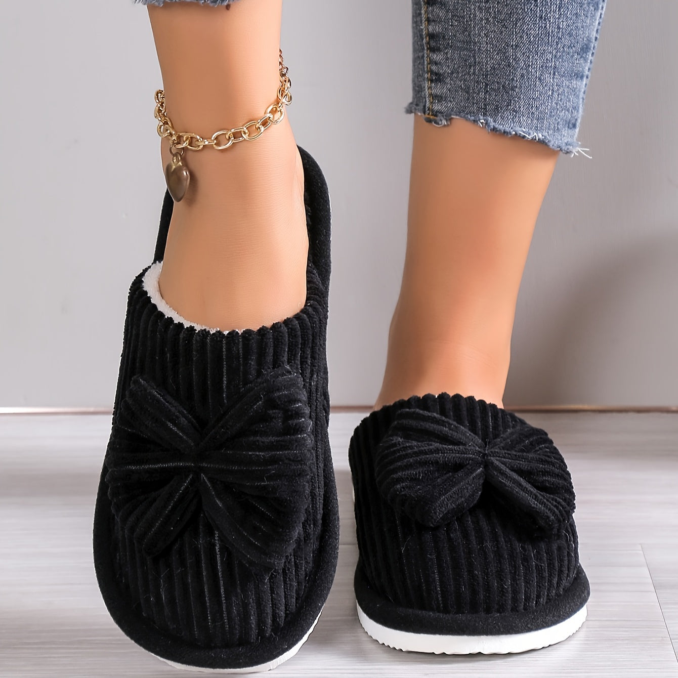 Maison La Veine™ | Chaussons Nœud