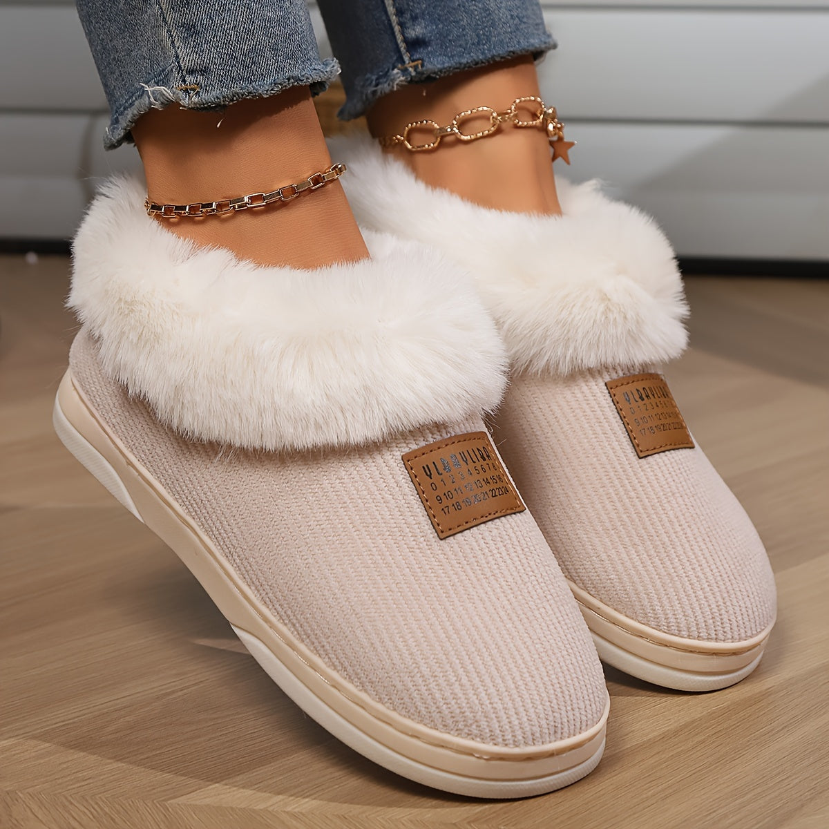Maison La Veine™ | Chic Pantoufles en laine