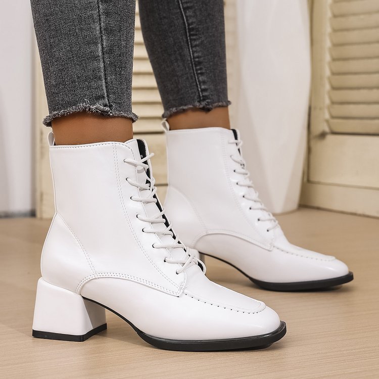 Maison La Veine™ | Bottines Élégantes “Élise” en Cuir Synthétique – Style Chic & Intemporel