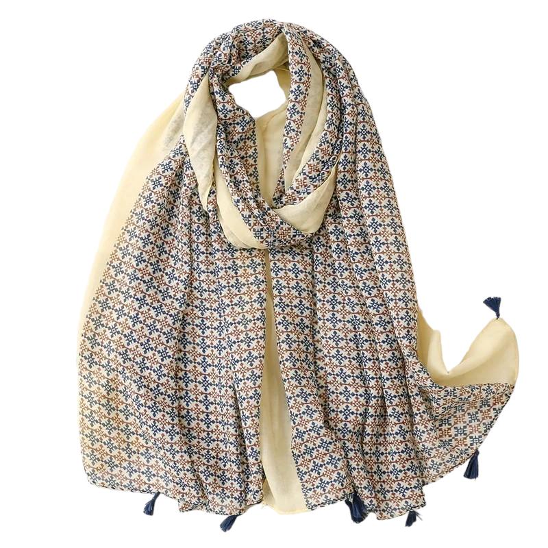 Maison La Veine™ | Chèche Echarpe Multicolore Originale