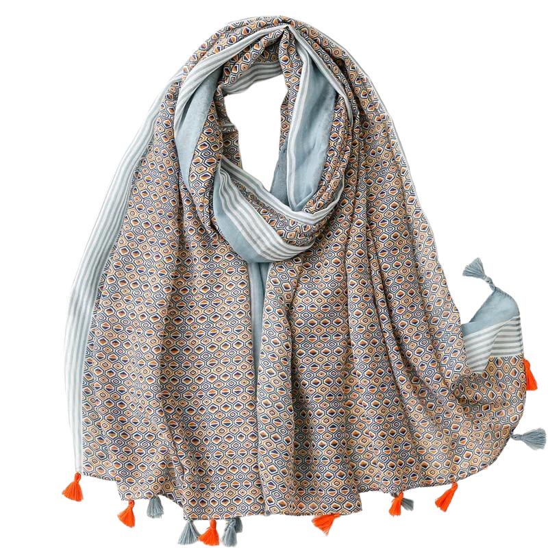 Maison La Veine™ | Chèche Echarpe Multicolore Originale