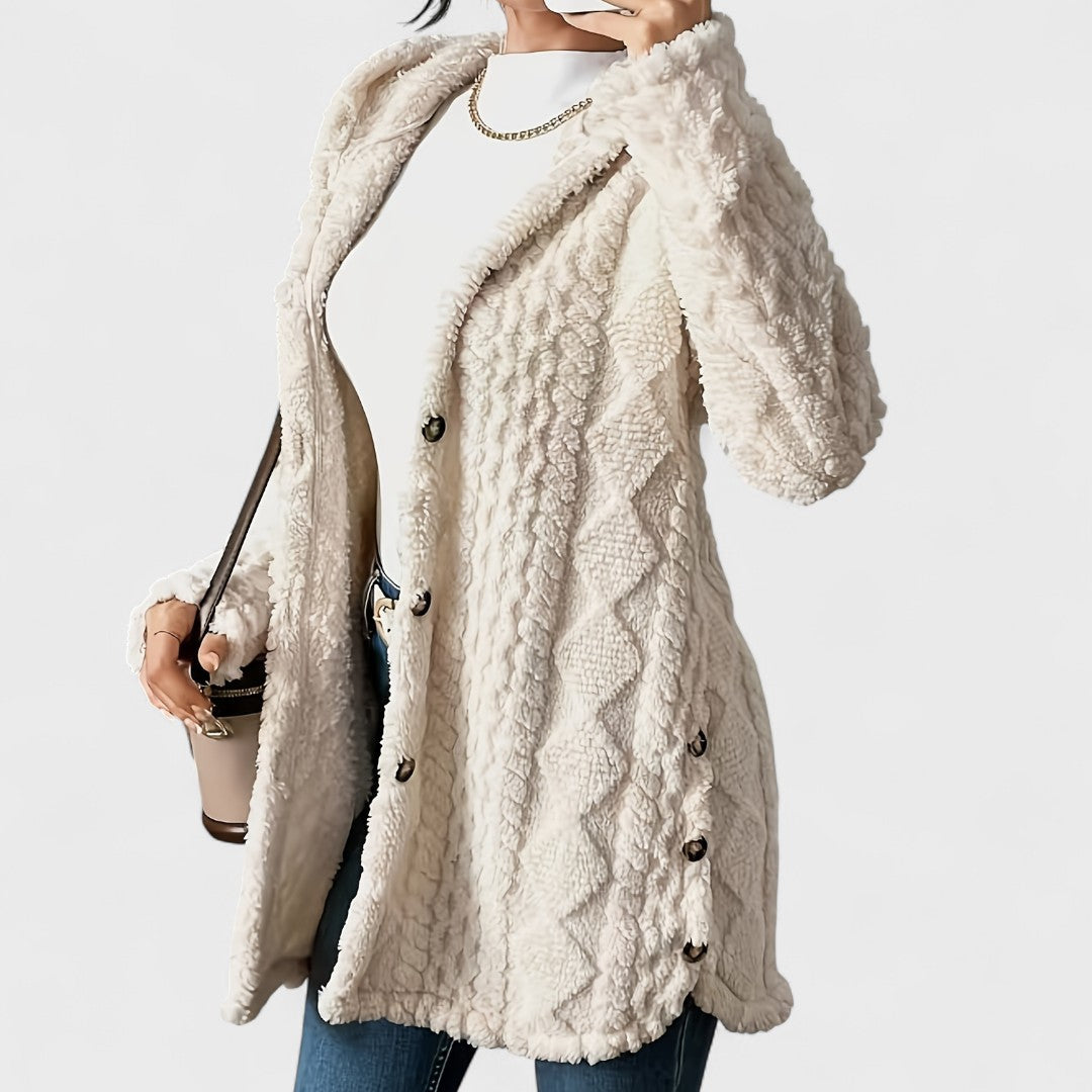 Maison La Veine™ | Cardigan Manteau à Capuche Chic