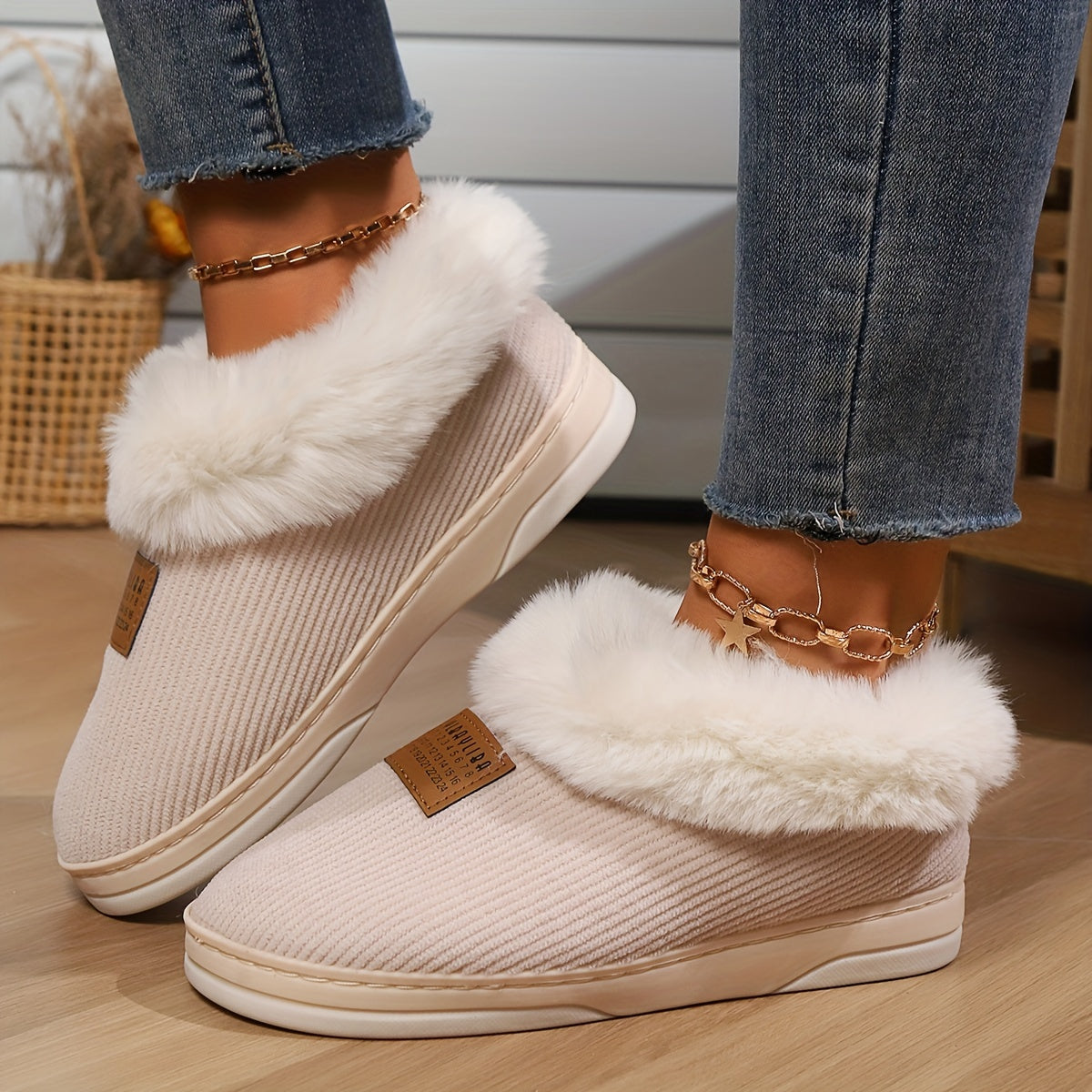 Maison La Veine™ | Chic Pantoufles en laine