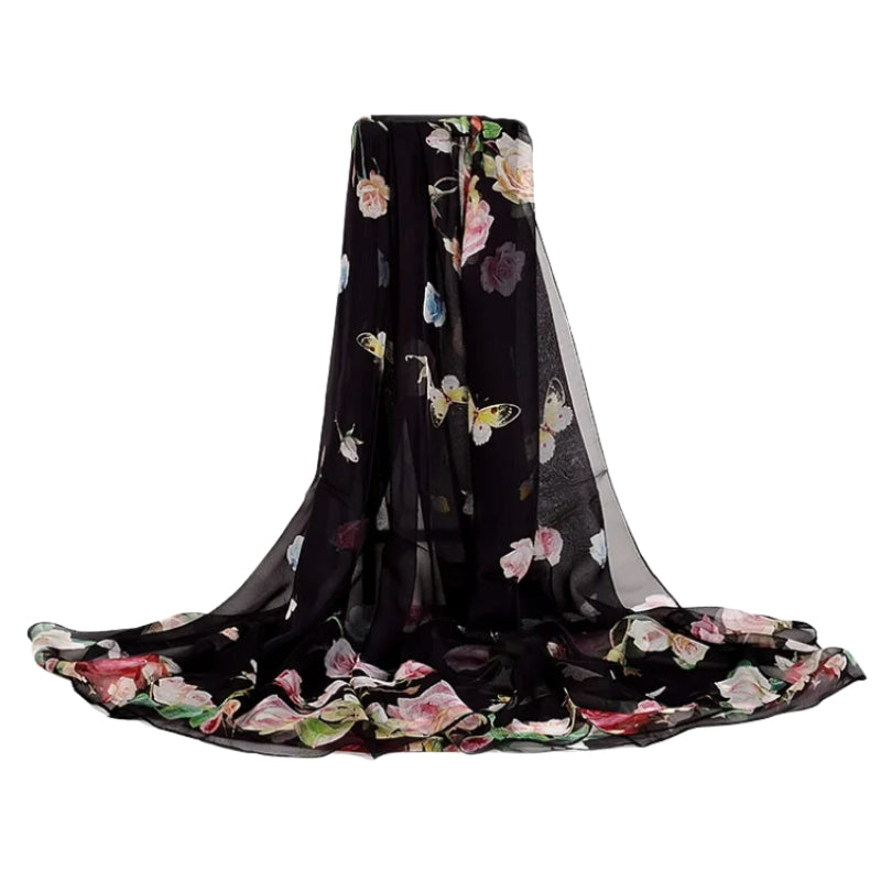 Maison La Veine™ | Foulard Femme Soie Imprimée