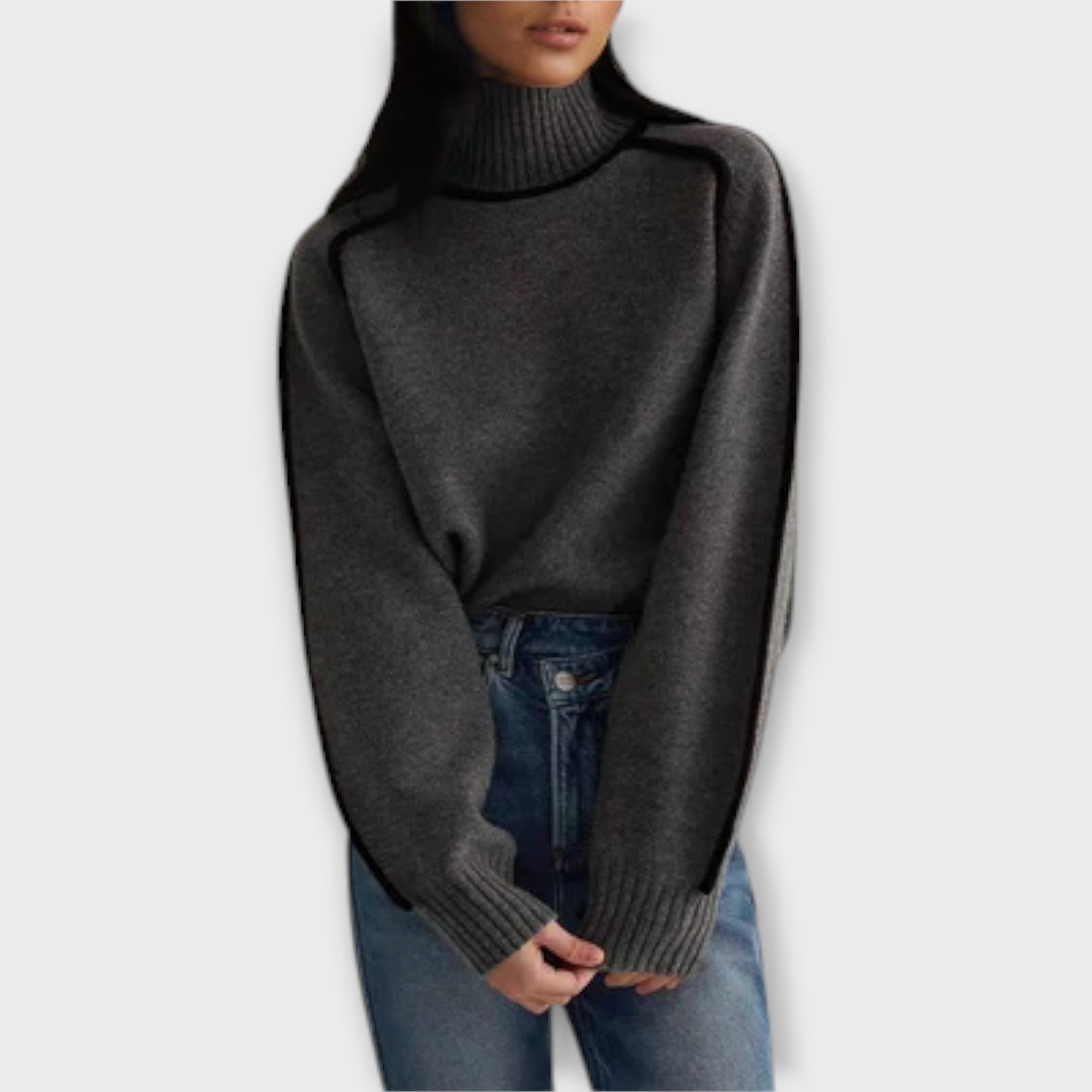 Maison La Veine™ | Pull Roulé Élégant et Doux