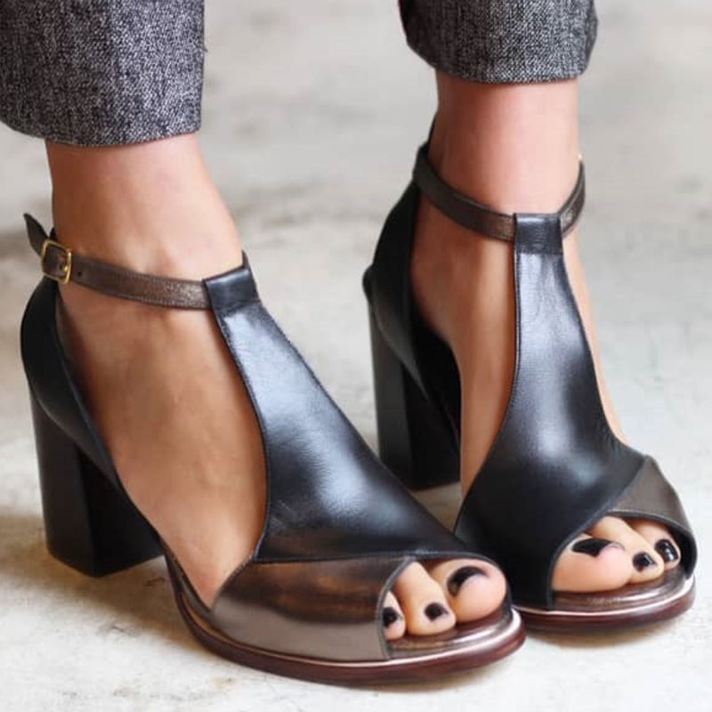 Maison La Veine™ | Sandales Peep Toe