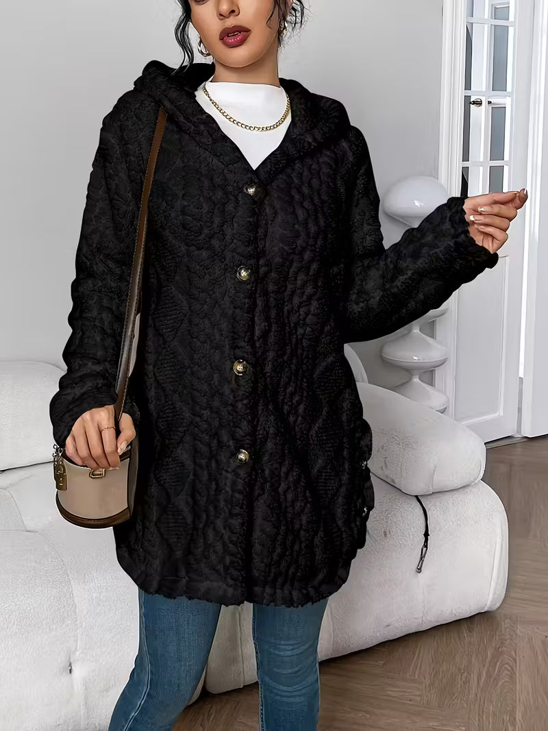 Maison La Veine™ | Cardigan Manteau à Capuche Chic
