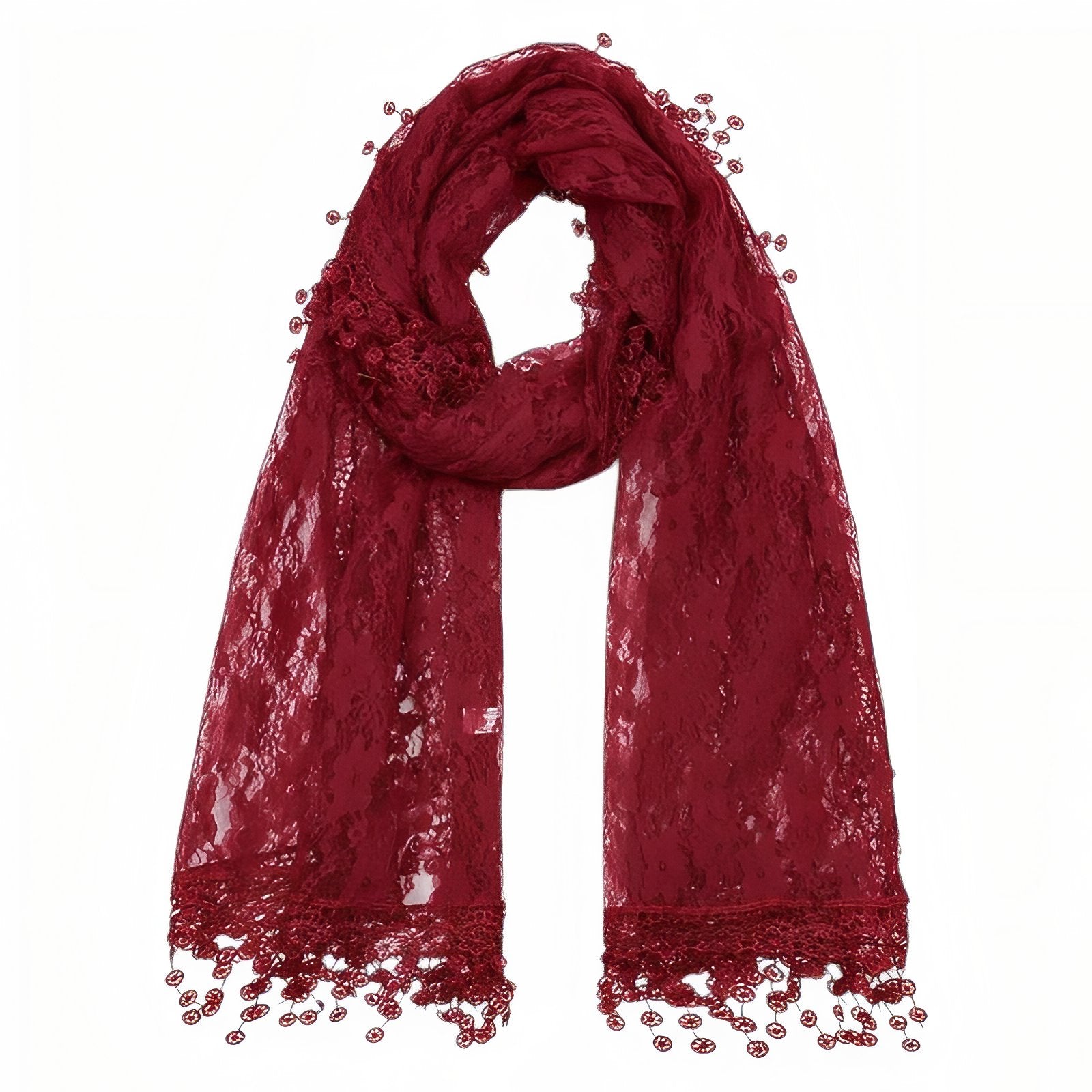 Maison La Veine™ | Etole avec Dentelle Femme