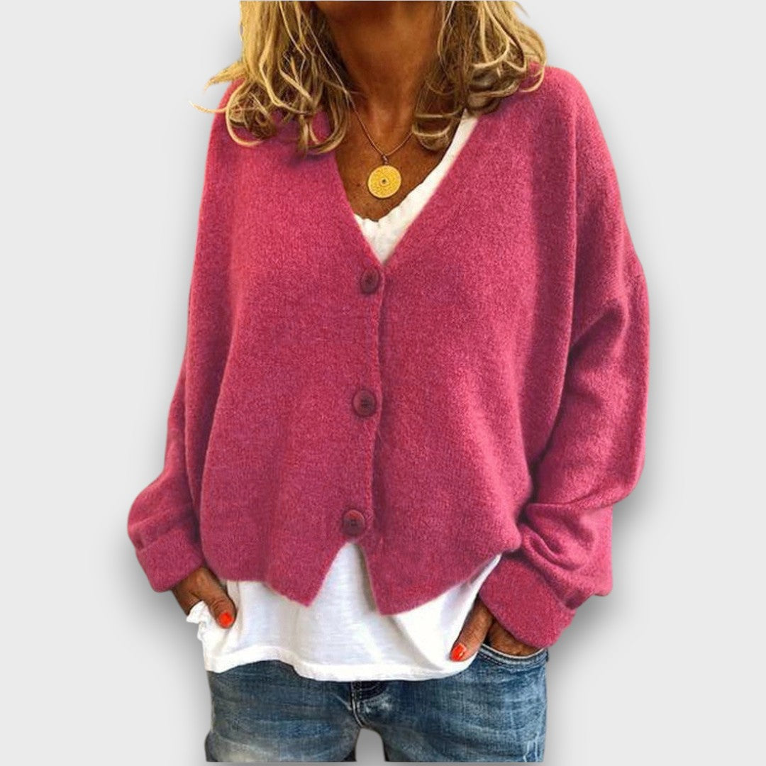 Maison La Veine™ | Cardigan en Maille Élégant