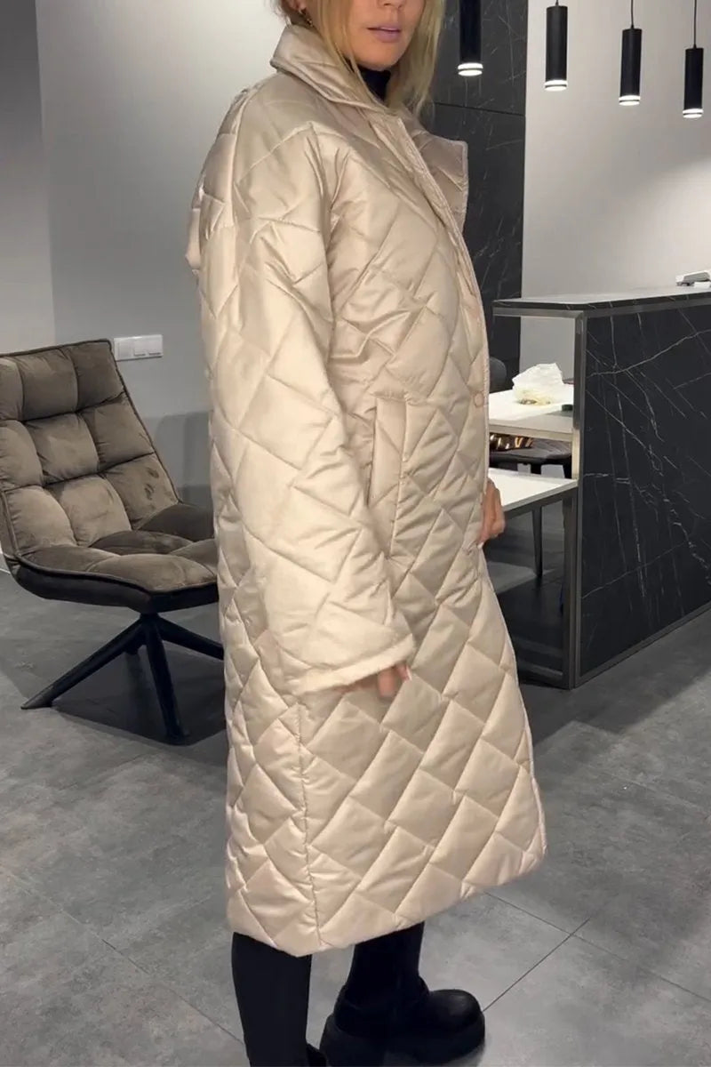 Maison La Veine™ | Manteau Matelassé Réversible Élégant pour Femmes