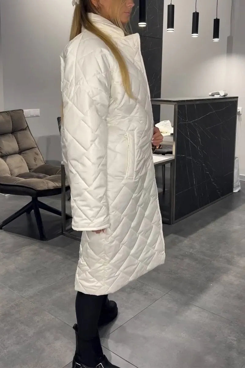 Maison La Veine™ | Manteau Matelassé Réversible Élégant pour Femmes