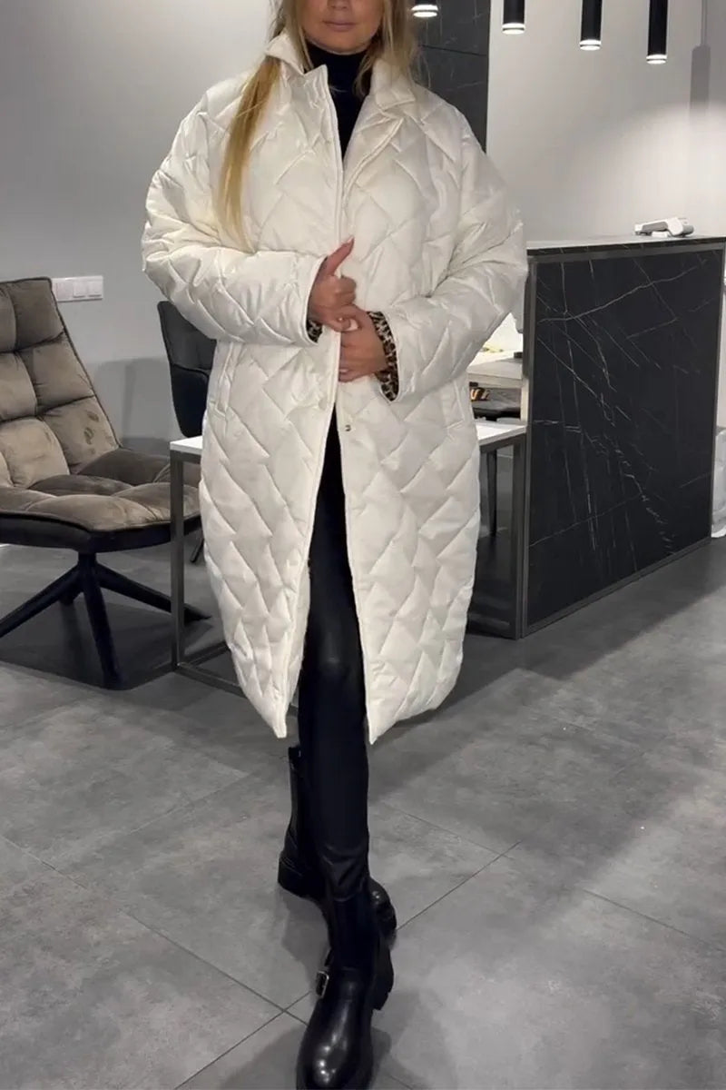 Maison La Veine™ | Manteau Matelassé Réversible Élégant pour Femmes
