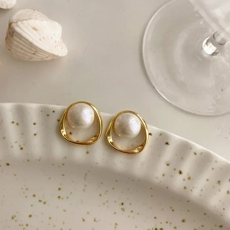 Maison La Veine™ | Boucles Vintage Perles