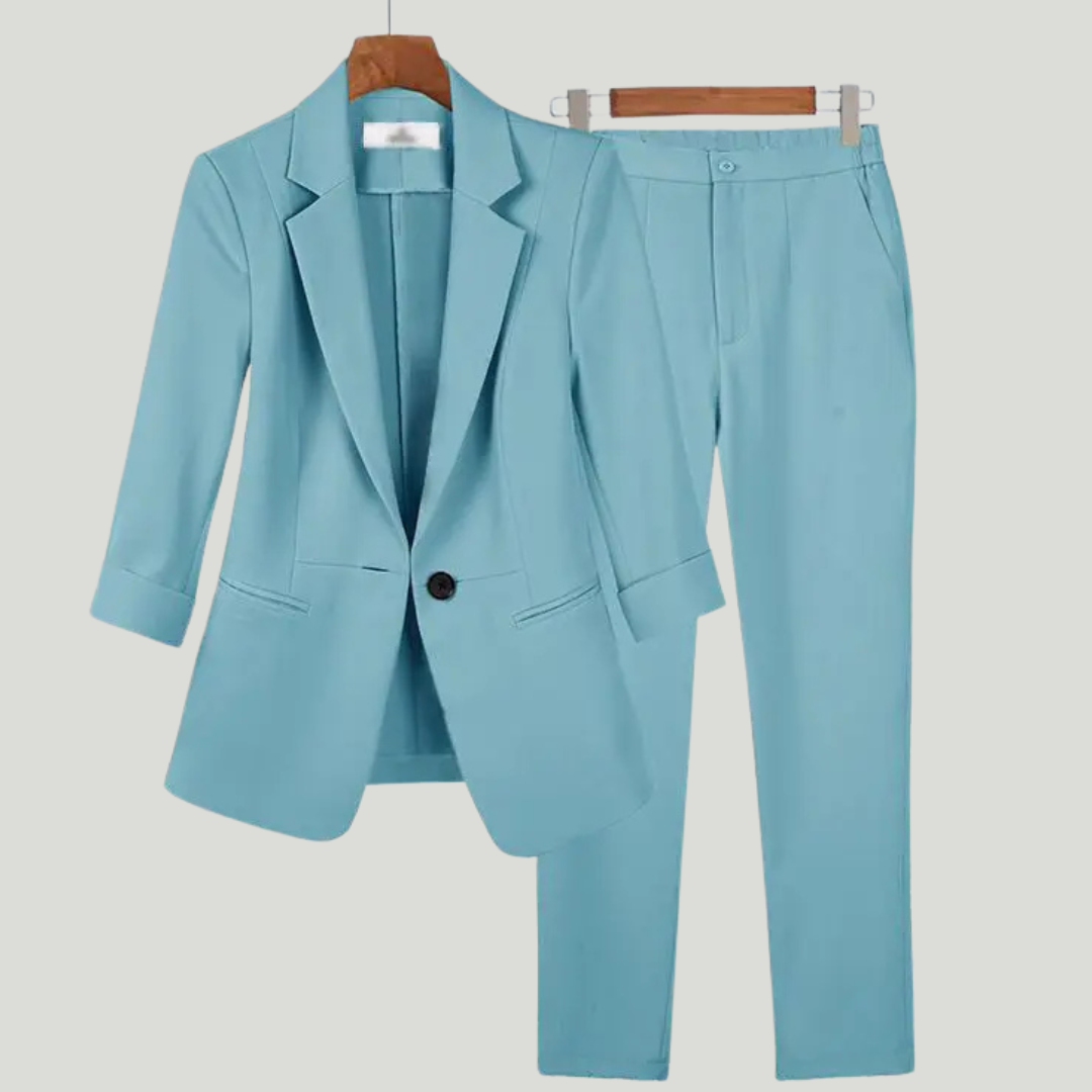 Victoria - Ensemble Tailleur Chic Veste et Pantalon