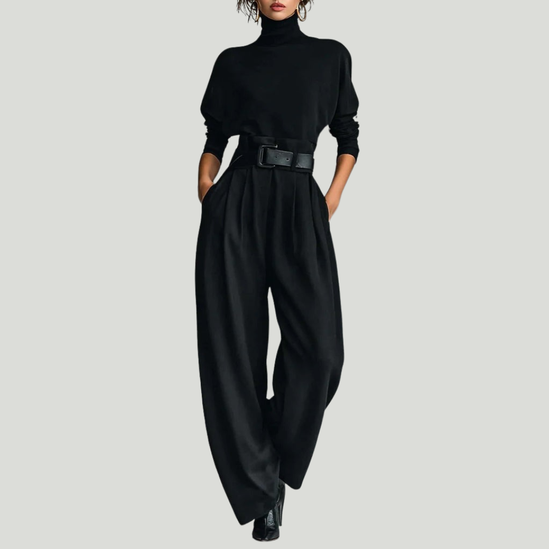 JULIET | Ensemble col roulé & pantalon droit