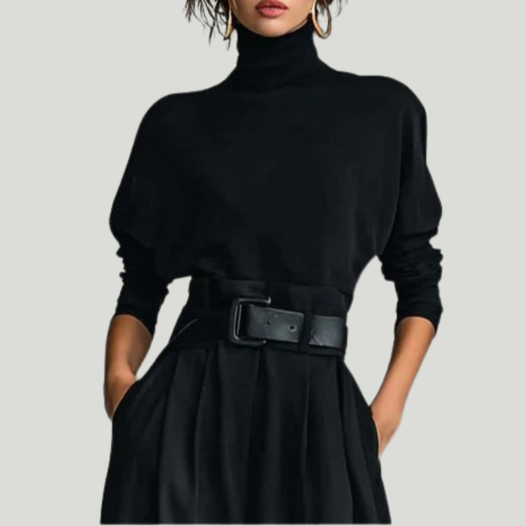 JULIET | Ensemble col roulé & pantalon droit