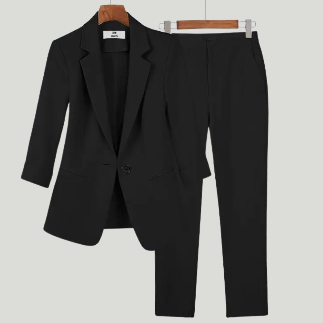Victoria - Ensemble Tailleur Chic Veste et Pantalon