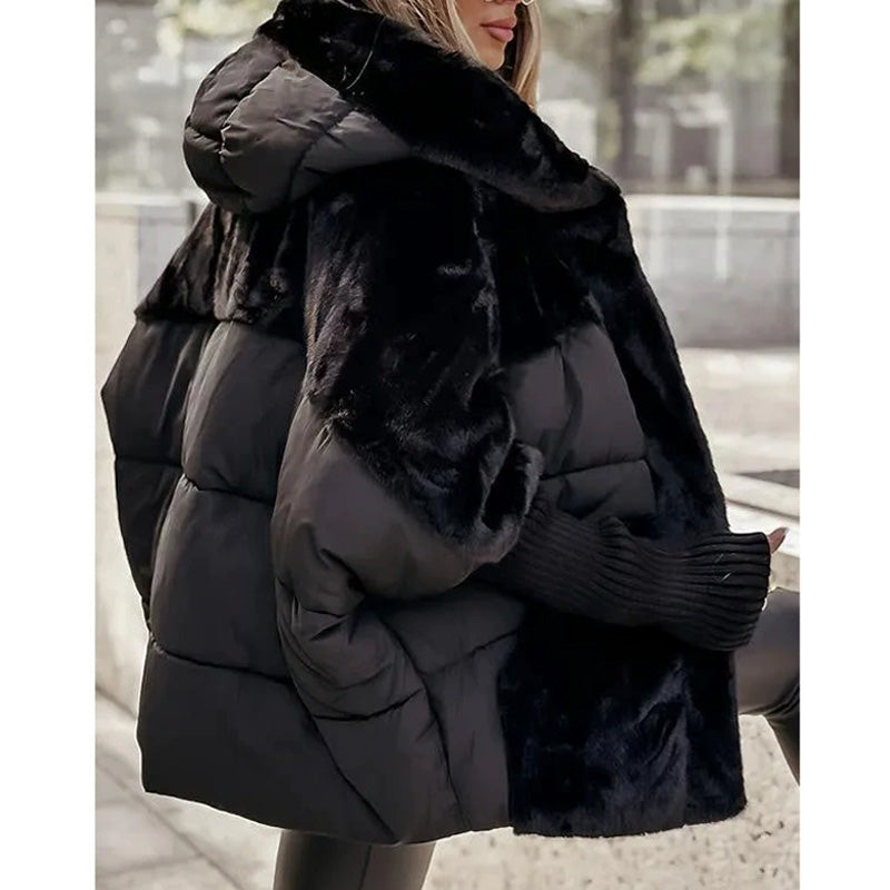 Maison La Veine™ | Manteau puffer patchwork
