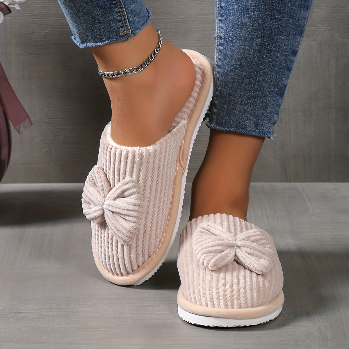 Maison La Veine™ | Chaussons Nœud