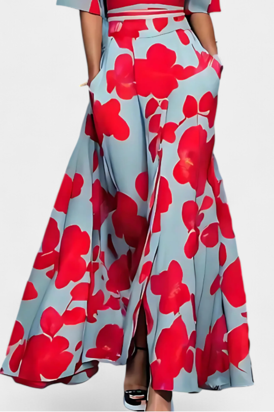 Daphne Robe à Imprimé Floral Raffiné