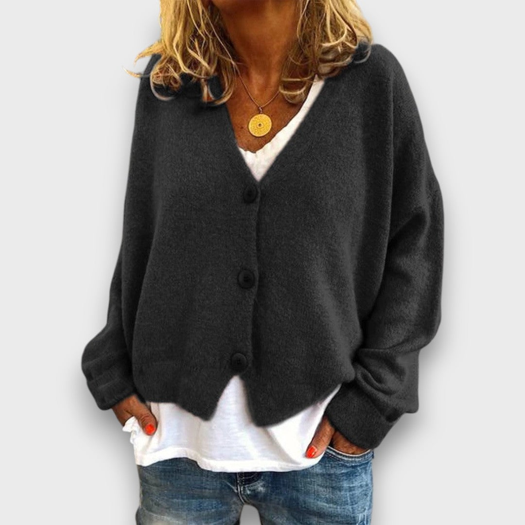 Maison La Veine™ | Cardigan en Maille Élégant