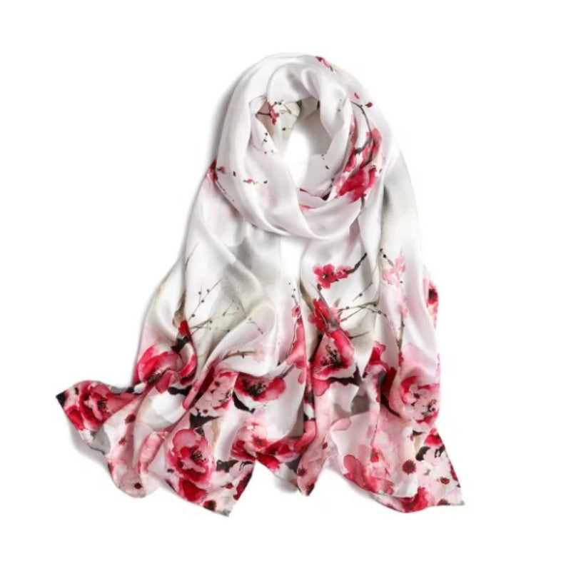 Maison La Veine™ | Écharpe Soie Femme Tendance