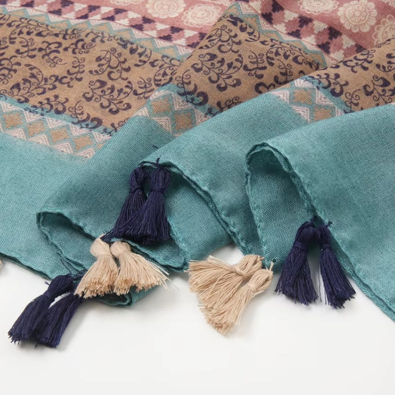 Maison La Veine™ | Chèche Echarpe Multicolore Originale